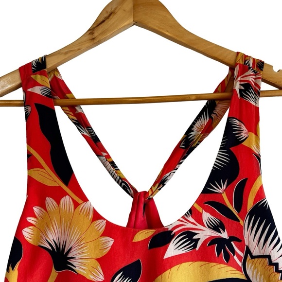 J. Crew silk floral sleeveless loose fit blouse size 12T excellent condition - Picture 4 of 12